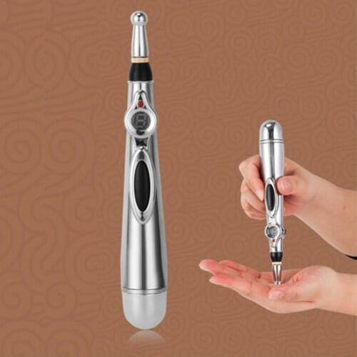 Electronic Acupuncture Pen Electric Meridians Pen Meridian Pen Pain Tools Relief Energy Therapy Massage Heal J6F7