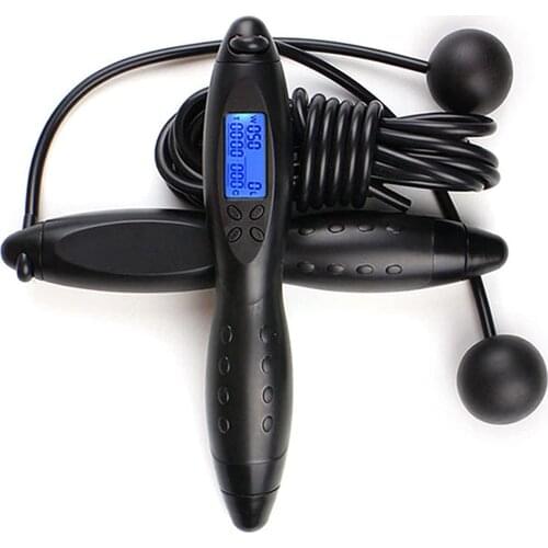 Fitness Sport Jump Rope with Electronic Counting Cordless Skip Ropes for Children Adult Women Weight Loss Fitness Equiment (3M)