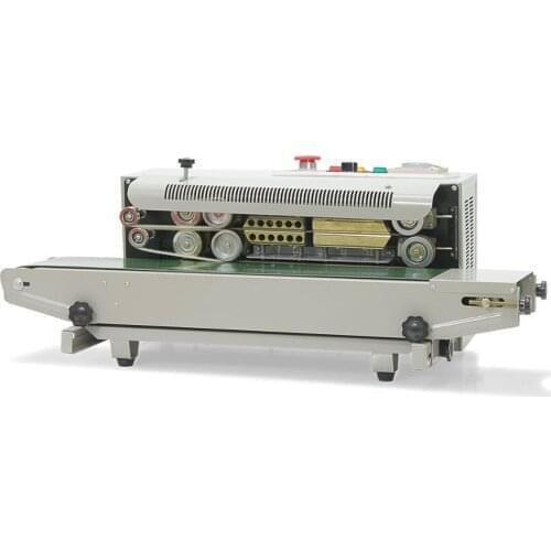 FR-900 Automatic horizontal plastic film bags heat sealing machine continuous band sealer machine