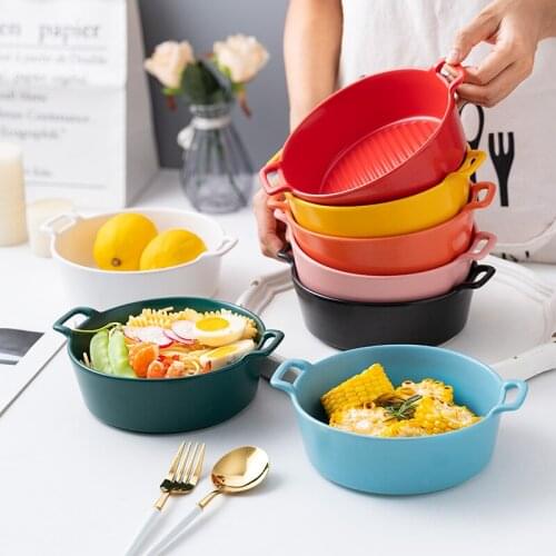 Ceramic Bowl Japanese Utensils Bowls Kitchen Ramen Salad Bowl Fruit Bowl Bowls for Kitchen Japanese Rice Bowl M022