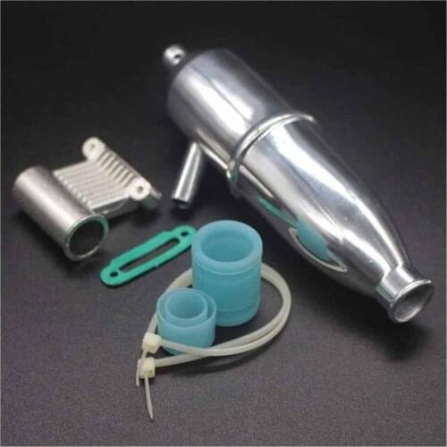 Exhaust Pipe Sets Aluminum Exhaust Pipe 102009(02026) 02031 02172 for HSP 1/10 94188/94122/94166 Spare Parts