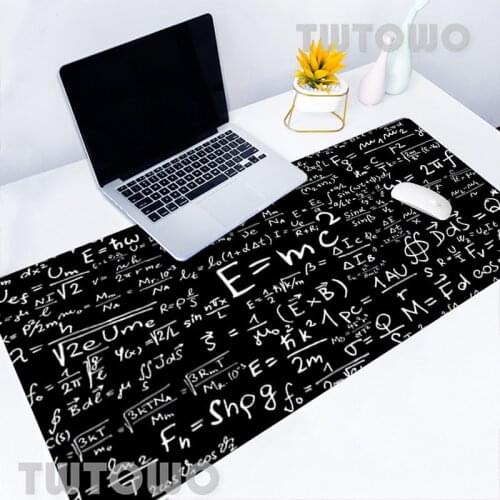 Geometric Math Formula Mouse Pad Hot Sell New Table Mat Desk Mat MousePad Mouse Pad Gamer Keyboard Pad Anti-slip Home Mice Pad