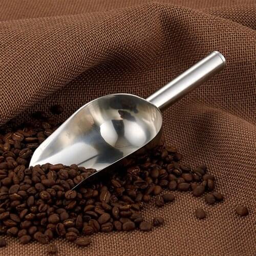 Creative Stainless Steel Buffet Nut Grain Shovel Candy Ice Cube Flour Scoop Kitchen Bar Tool