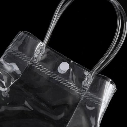 Fashion Clear Tote Bag Transparent Purse Shoulder Handbag Stadium Approved Hot Sale