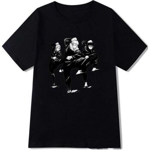 Jujutsu Kaisen 2021 New Women Men T-shirts Casual Harajuku T-shirt Tees