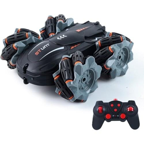 4Wd Rc Car for Boys Toy 360 Degree Rotating Remote Controller Climbing Off-Road Racing 2.4G Drift Stunt Cars Children Gift Toys