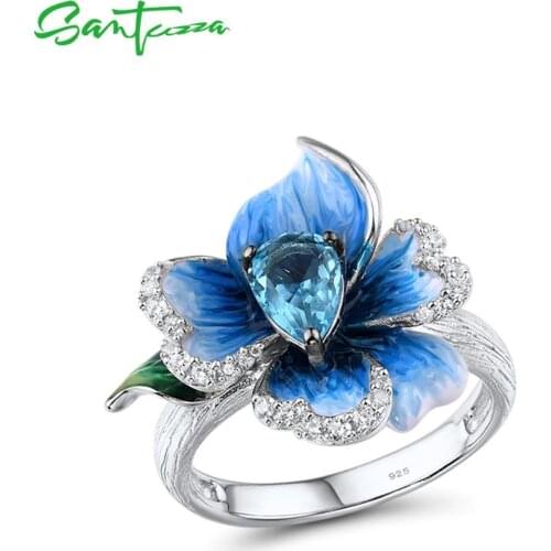 SANTUZZA Women's Silver Rings