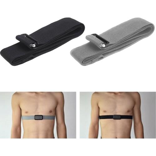 Universal Elastic Heart Rate Chest Belt Strap Band for Polar Wahoo Suun-to Gar-min Heart Rate Sensor Monitor Transmitter
