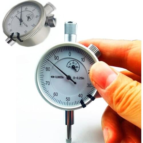 High Precision 0.0005" Dial Indicator 0-0.25“ Accuracy indicator measuring Industrial Tools