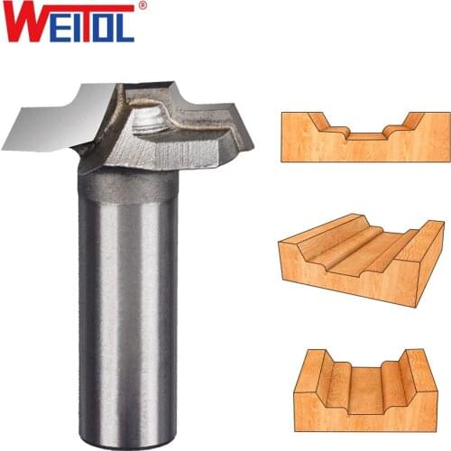 WeiTol 1pcs Engraving Bit solid carbide router bit Woodworking Tools CNC milling cutter endmill for wood