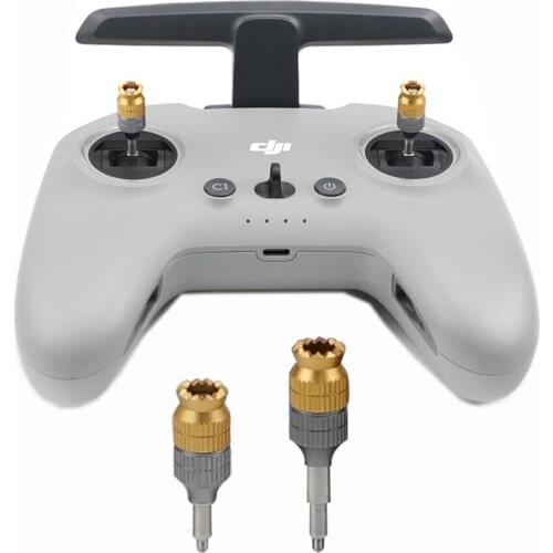 1Pair DJI FPV Remote Controller Extended Joystick CNC Aluminum Thumb Stick Rocker for DJI FPV Drone Accessories