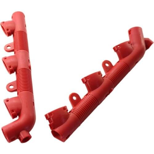 2x Ignition Coil Wiring Harness Conduit Ignition Coil Line Sleeve 06E971822D Heat-Resistant for Audi Vehicle Replacement Parts