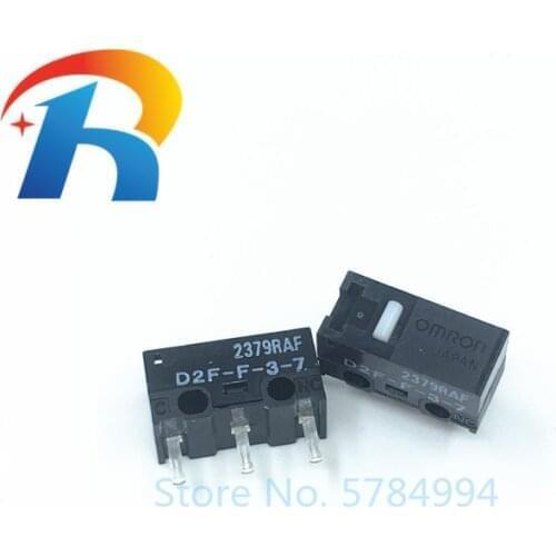 Free shipping OMRON Mouse Micro Switch D2F-F-3-7 Button suitable for 10M20M 50M steelseries Sensei 310 G304 g305 G602 G900 G903