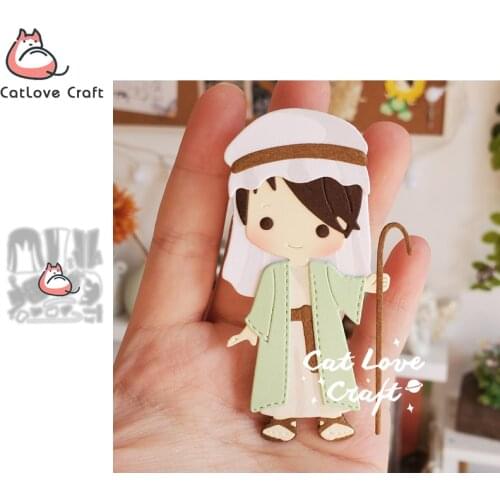 Catlove Shepherd Easter Metal Cutting Dies Scrapbooking Mold Stencil Die Cuts Card Making DIY Craft Embossing New Dies For 2021