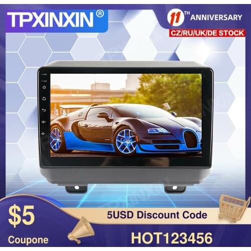 For Jeep Wrangler 2018-2020 Touch Screen 4+128G Android 10.0 GPS IPS Car Multimedia Tesla Player Headunit Audio Radio Navigtion