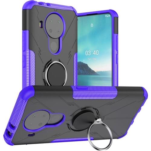 Magnetic Armor Shockproof Phone Case For Nokia 2.4 5.4 Luxury Back Protective Bumper Holder Cover Capa Funda