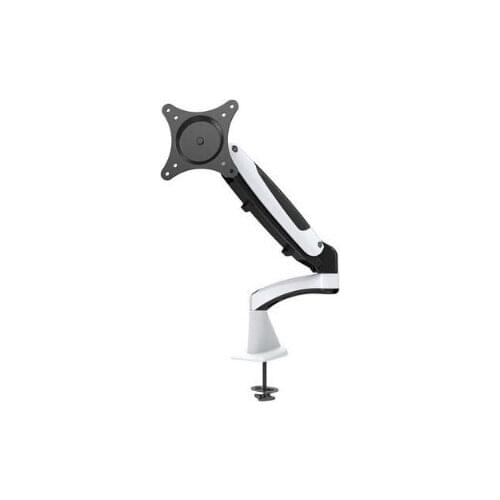 DL-GM112FC 10-27" air press gas strut tilt lcd desk mount swivel monitor table bracket screen desktop shelf with clamp