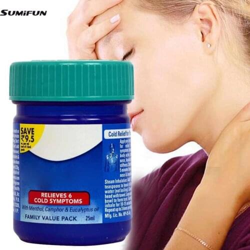 Vapour Rub White Cooling Balm Ointment For Anti Mosquito Headache Toothache Stomachache Dizziness Essential Oil Tiger Balm