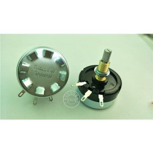 Original New 100% PW40 15W 8R wirewound potentiometer handle length 30MM (SWITCH)