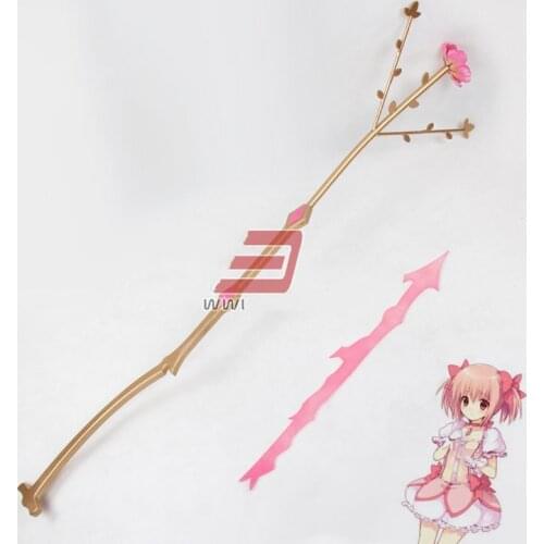 Puella Magi Madoka Magica Kaname Madoka Flower Longbow PVC Cosplay Prop Halloween Chrismas Party Cosplay Weapons