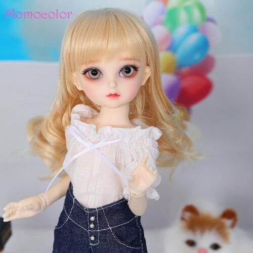 BJD Dolls Momocolor Emily 29cm 1/6 Adorable Cutie High Quality Resin Figure Girl Toys Best Birthday Gifts