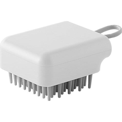 Silicone Shampoo Massage Comb Shampoo Scalp Hair Massager Bath Massage Brush Scalp Massager Hair Shower Brush Comb Haircare Tool