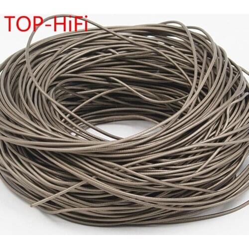 TOP-HiFi 1m Nordost Odin Top-rated Silver Plated + shield Diy AMP Audio Speaker Signal Headphone Cable 1.8mm