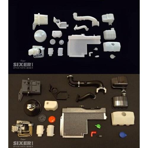 Engine decoration tank pipe for CAPO SIXER 1 Suzuki Samurai CD15828ED