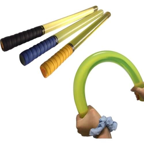 Outdoor Self-Defense Rubber Foldable Crystal Short Stick Elastic PU Bar High Strength Vehicle Emergency Security Fitness Rod