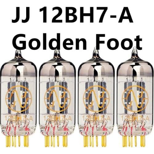 JJ 12BH7-A Vacuum Tube Golden Foot Replace 12AU7 E80CC Factory Test And Match signal tube