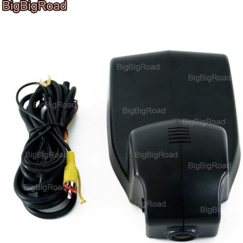 BigBigRoad For BMW F01 2013 / F11 2014 / F10 / X1 2016 Car wifi DVR Video Recorder Novatek 96655 dash cam Camera