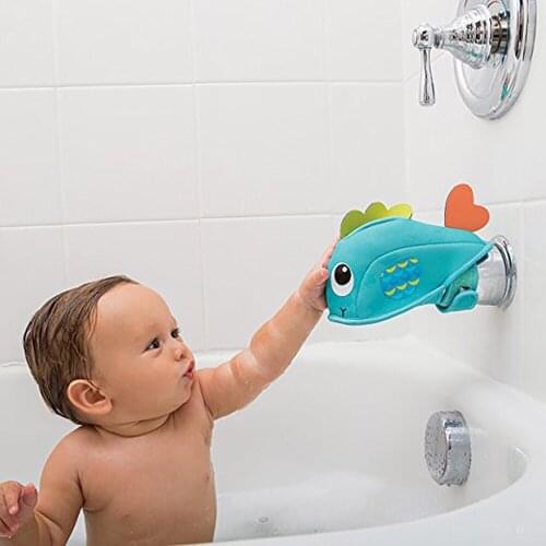 Infant Safe Bath Tap Protector Cute Anti-Knock Water Faucet Protection Cover Baby Care Cloth Faucet Mouth Edge Guards Protecting