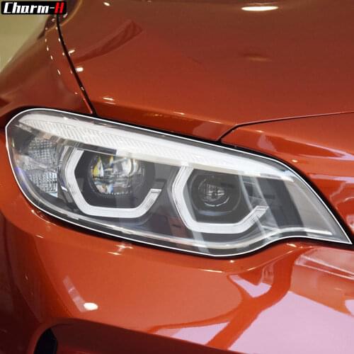 Car Headlight Protective Film Taillight Protection Transparent TPU Sticker For BMW M2 F87 Competition CS 2016-On Accessories
