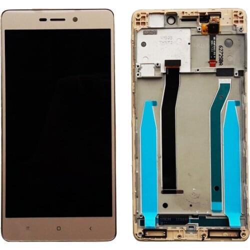 For Xiaomi Redmi 3S LCD Display Touch Screen Digitizer Assembly With Frame For Xiaomi Redmi 3S 3x 3 pro free shipping