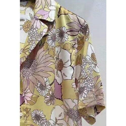 ZHUOLIN Short Sleeve Shirts For Women