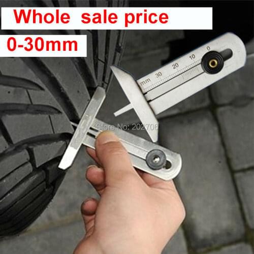0-30mm Stainless material tire depth guage car tire depth gauge tyre depth ruler tire thread depth caliper