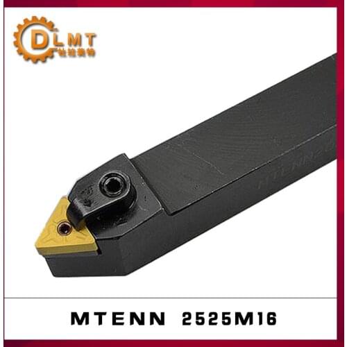 1PC Turning Tool Holder MTENN2525M16 External Lathe Cutter MTENN Machining CNC Lathe turning Tools For TNMG1604 Turning Insert