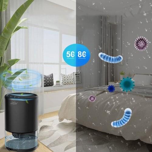 1000ml Small Dehumidifier Quiet Electric Home Dehumidifiers for Bedroom Home