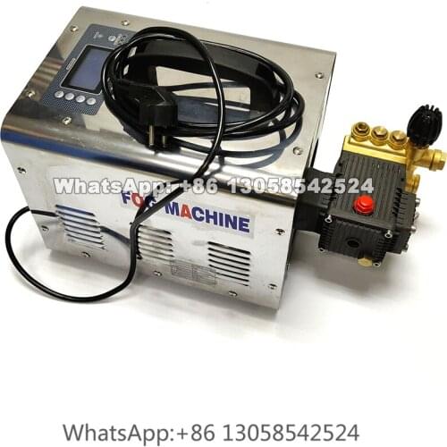 4L/min High Pressure Water Portable Mist Fog Spray Machine, High Pressure Fogging Mist Maker, Misting Fog Machine