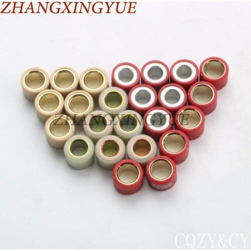 6PC High performance Variator Weights Round 20x15mm 7g 11g 13g 16.5g for PIAGGIO Free 100 02-03