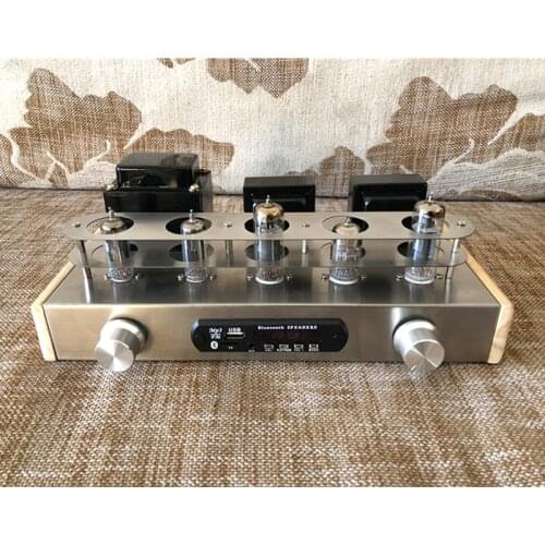 6N2 6P1 luxury tube amplifier, bile rectifier amplifier. Bluetooth 5.0 version, support lossless transmission