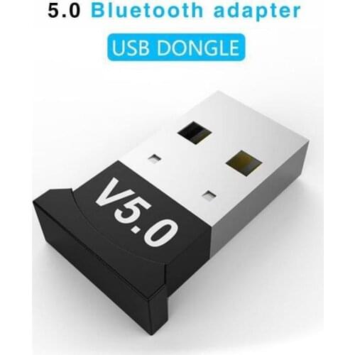 Bluetooth 5.0 Connector Plug Play Transmitter Mini USB Receiver Adapter Desktop Notebook Computer Mouse Printer Receiver