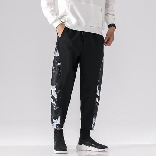 New Mens Harem Pants Harajuku Style Casual Trousers Korean Man Loose Big Size Jogger Sweatpants Male Casual Pants Dropshipping