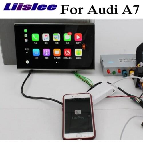 For Audi A7 2010~2018 Liandlee Car Multimedia Player NAVI Accessories Radio Stereo CarPlay Adapter Camera GPS Screen Navigation