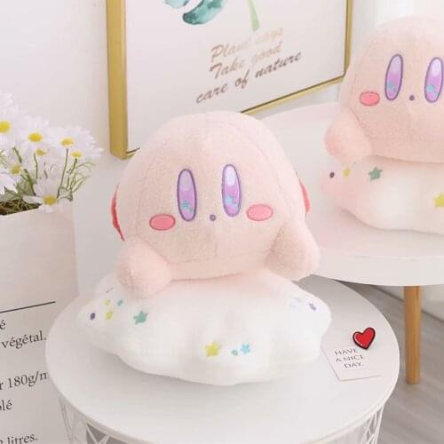 Hobbies Stuffed Animals Plush Movies 30cm Kirby Cartoon Kawaii Soft Pillow Decoration The Most Popular Birthday Holiday Gifts