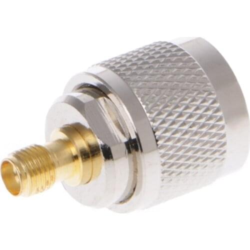 OOTDTY RF coaxial coax adapter UHF to SMA connector PL259 SO239 UHF male to SMA female Jack