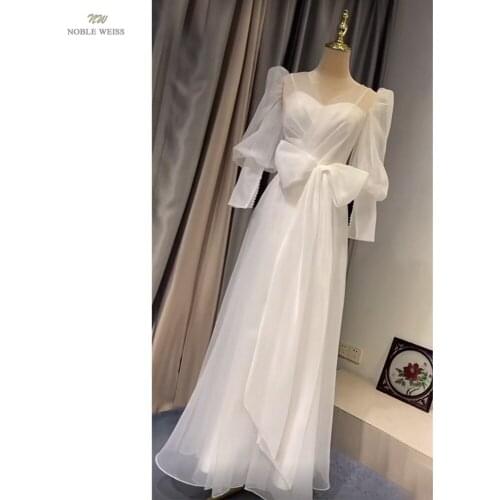 Two Piece Set Wedding Dress Organza Wedding Dresses for Women V-neck Bridal Dress