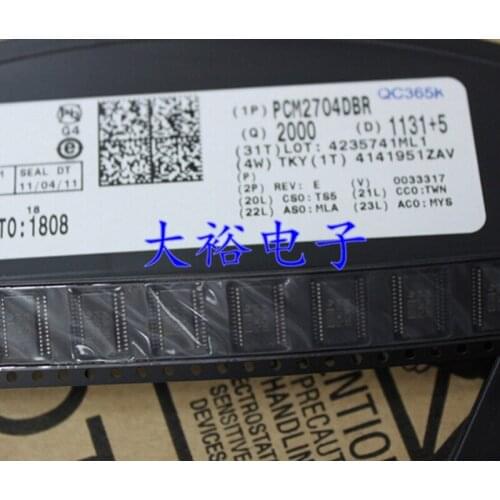 PCM2704 PCM2704DB PCM2704DBR 100% New Original