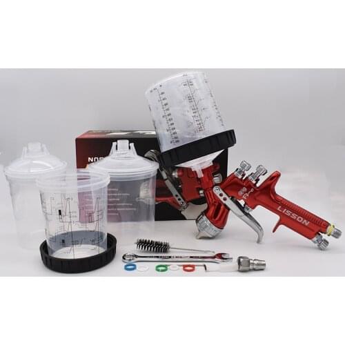 SPRAY GUN GFG pro Professional 1.3mm Gravity Feed free shipping auto paint painted high efficiency sprayer