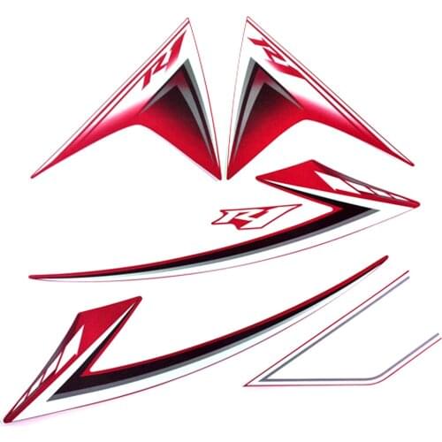 For Yamaha Motorcycle complete sticker set Motorcycle whole body decorative sticker Yamaha YZF1000 R1 2009 2010 2011 2012 2013